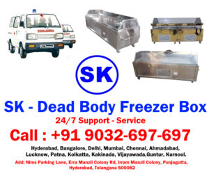 SK Dead Body Freezer Box in HYderabad250x250